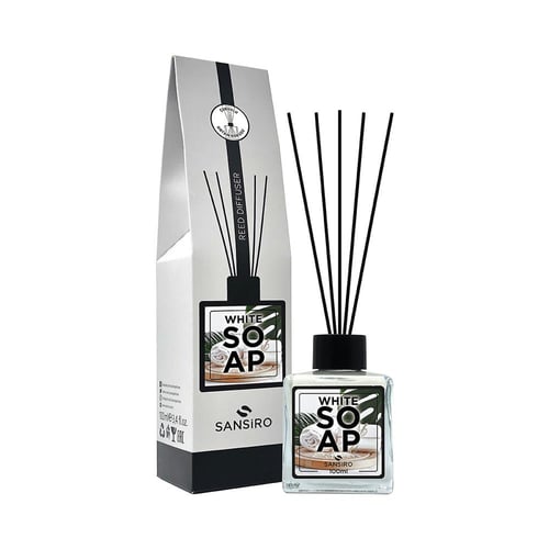 WHITE SOAP REED DIFFUSER